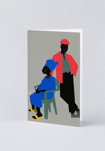 Omo Mummy - Mothers Day Greetings Card
